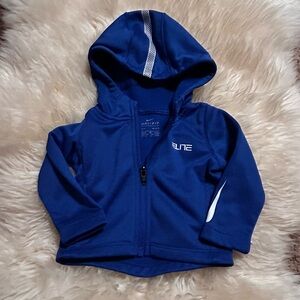 Nike Infant Elite Blue Fleece Hoodie Sz 0-6 months